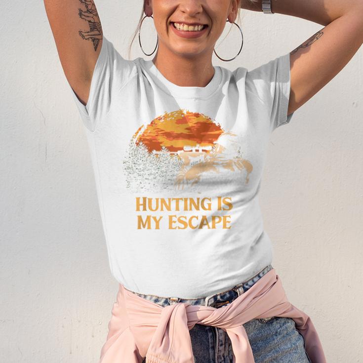 Hunting Is My Escape Introvert Hunter Antisocial Raglan Baseball Tee Unisex Jersey T-Shirt Hunting Is My Escape Introvert Hunter Antisocial Raglan Baseball Tee Unisex Jersey T-Shirt