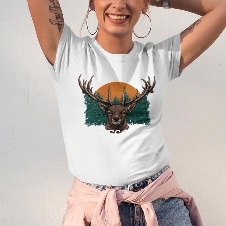 Hunting Is My Escape Introvert Hunter Antisocial Unisex Jersey T-Shirt