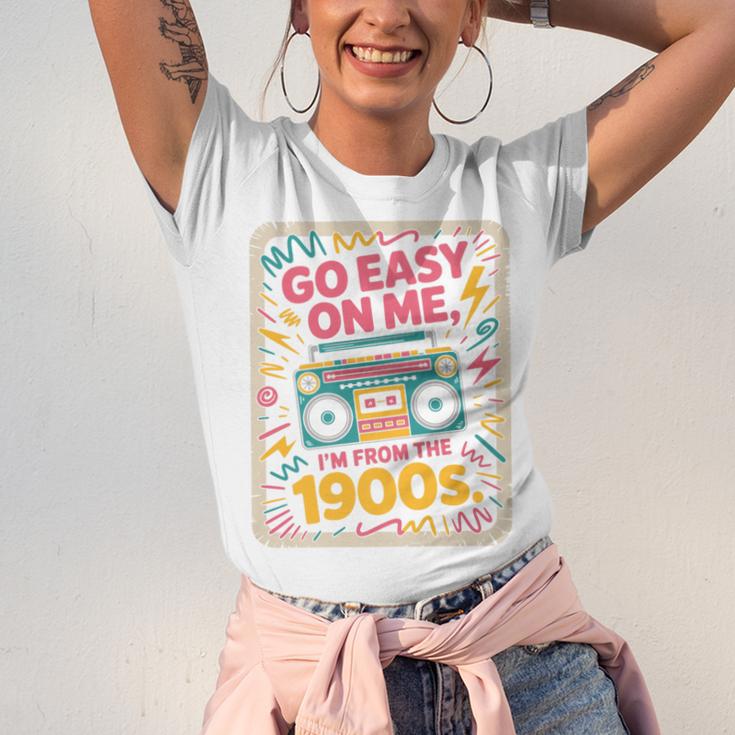 I'm From The 1900s 80s Millennial Boom Box Radio Premium Unisex Jersey T-Shirt