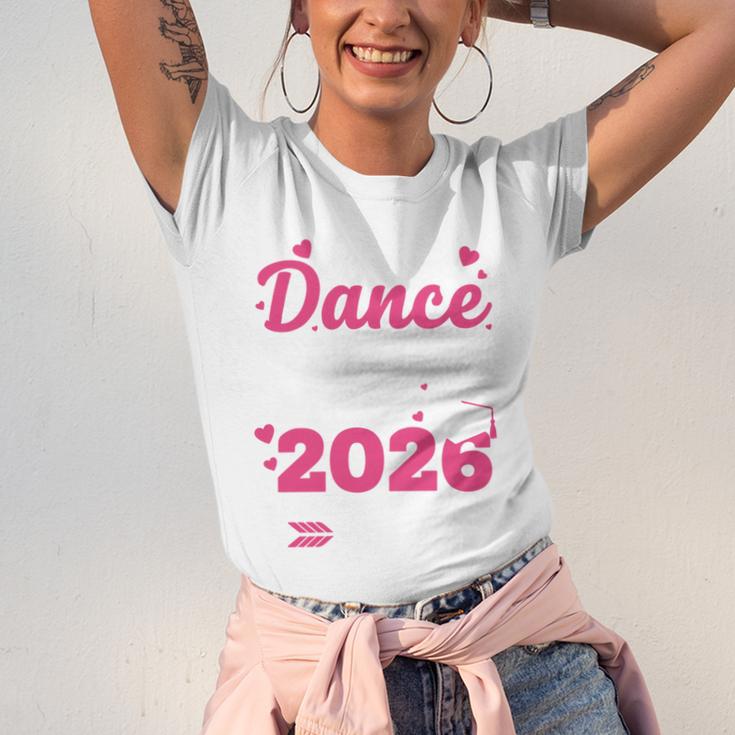 I'm A Dance Senior Mom 2026 Of Course I'm Crying Graduation Unisex Jersey T-Shirt