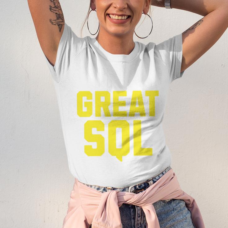 I'm A Great SQL Introvert Saying Inbound Marketing Premium Tri-Blend Unisex Jersey T-Shirt