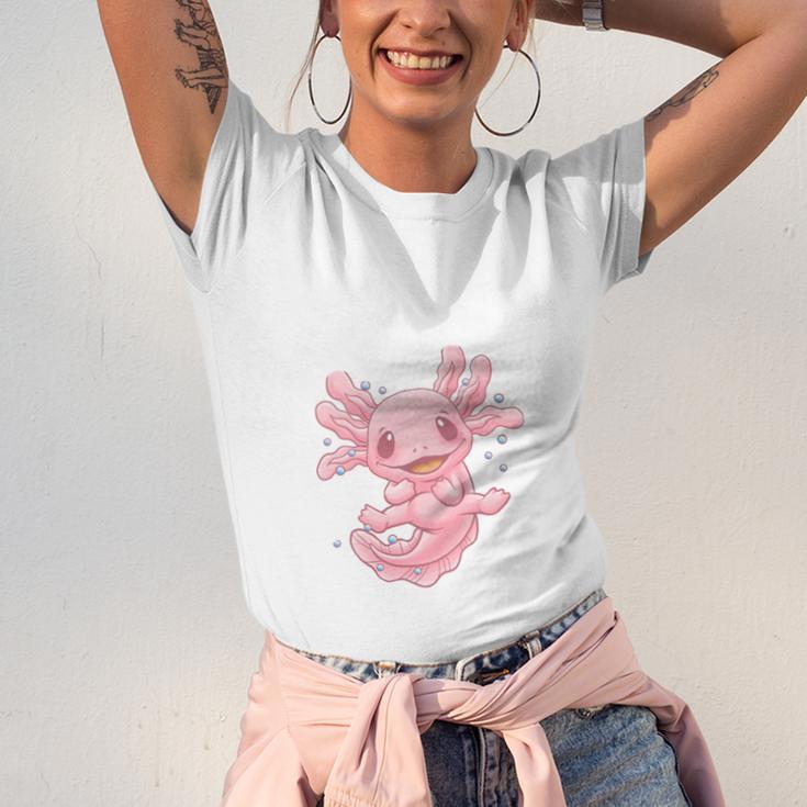 Introverted But Willing To Discuss Axolotl Salamander Unisex Jersey T-Shirt Introverted But Willing To Discuss Axolotl Salamander Unisex Jersey T-Shirt
