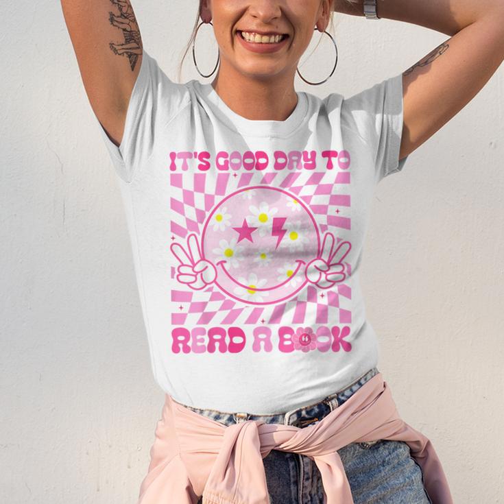 It's Good Day To Read Book Library Reading Lovers Unisex Jersey T-Shirt