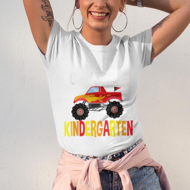I Just Crushed Kindergarten Monster Graduation Shirt Unisex Jersey T-Shirt