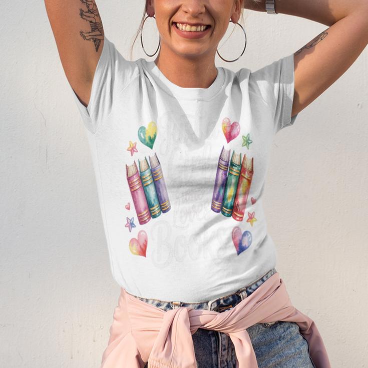 Just a Girl Who Loves Books Lover Reading Library Librarian Unisex Jersey T-Shirt Just a Girl Who Loves Books Lover Reading Library Librarian Unisex Jersey T-Shirt