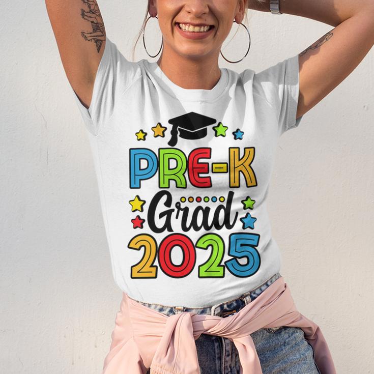 Kids Pre-K Grad 2025 Preschool Prek Graduation Unisex Jersey T-Shirt