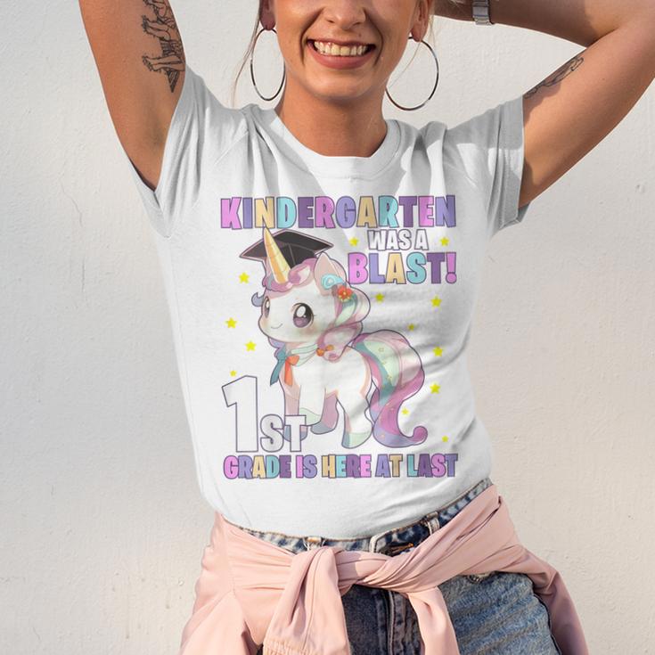 Kindergarten Graduation Unicorn Kindergarten Graduate Girls Unisex Jersey T-Shirt