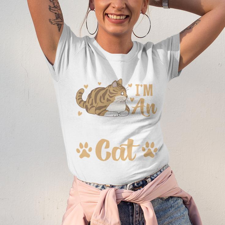 Kitty Pet Lover Introvert Person Cats Show Family Member Unisex Jersey T-Shirt