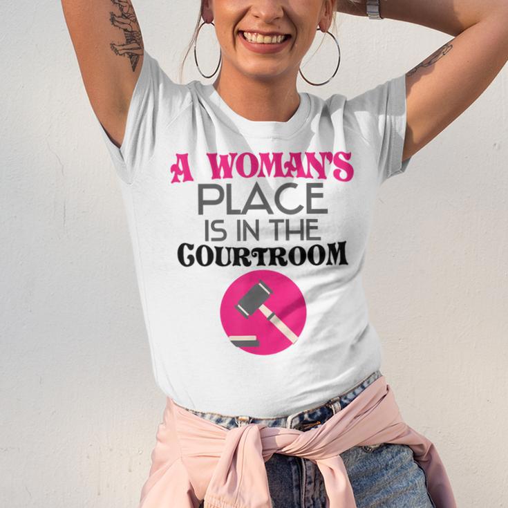 Lawyer Attorney Law School Graduation Female Women Unisex Jersey T-Shirt