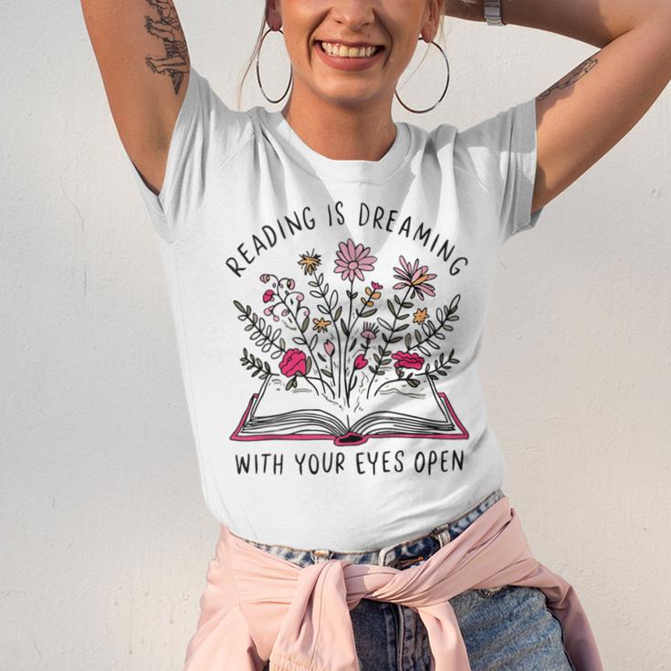Librarian Cute Bookish It's A Good Day To Read A Book Lover Unisex Jersey T-Shirt