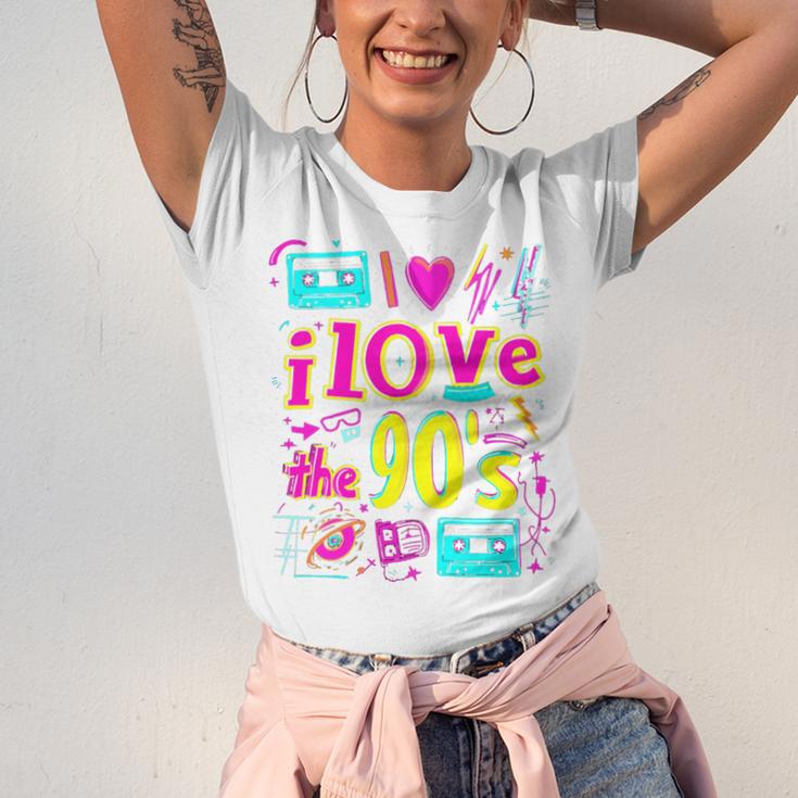 I Love The 90'S 90s Nostalgia Premium Tri-Blend Unisex Jersey T-Shirt