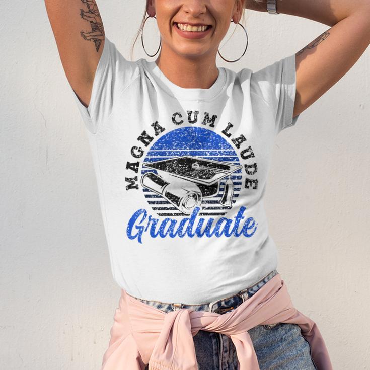 Magna Cum Laude Graduate Graduation Graduates Family Unisex Jersey T-Shirt