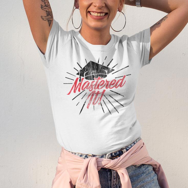 Master's Graduation Shirt For Men And Women Mastered It Unisex Jersey T-Shirt