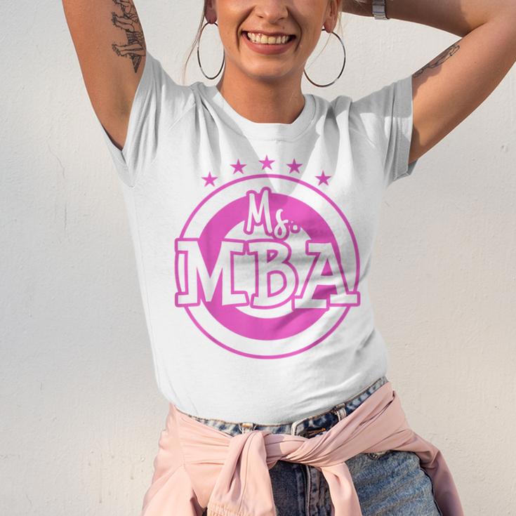MBA Graduation Masters Business Administration T-Shirt Unisex Jersey T-Shirt