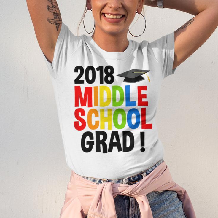 Middle School Graduation Class Of 2018 Shirt Unisex Jersey T-Shirt