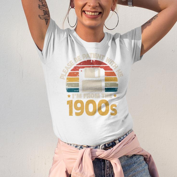 Millennials Please Be Patient With Me I'm From The 1900s Premium Unisex Jersey T-Shirt Millennials Please Be Patient With Me I'm From The 1900s Premium Unisex Jersey T-Shirt