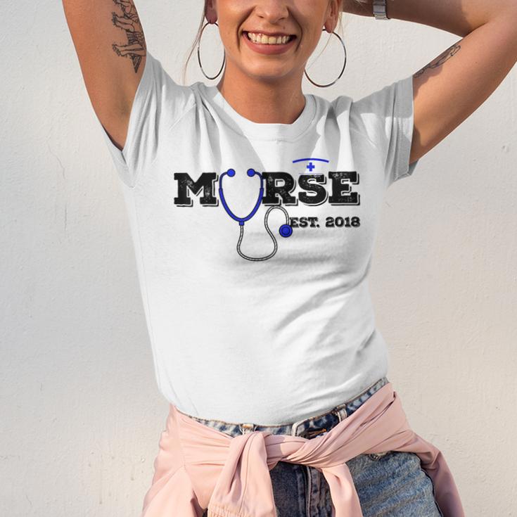 Murse Est 2018 Male Nurse Graduation Unisex Jersey T-Shirt
