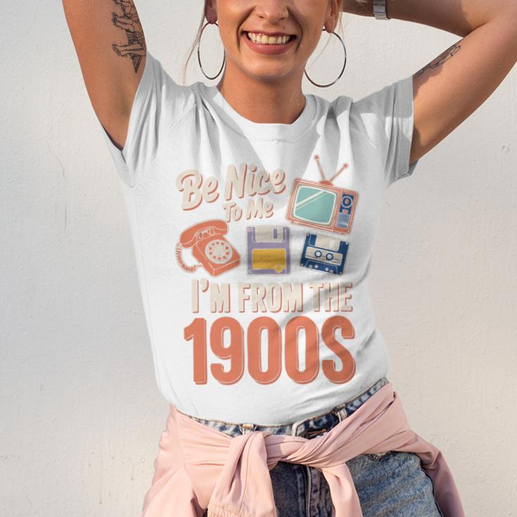 Be Nice To Me I'm From The 1900s Premium Unisex Jersey T-Shirt