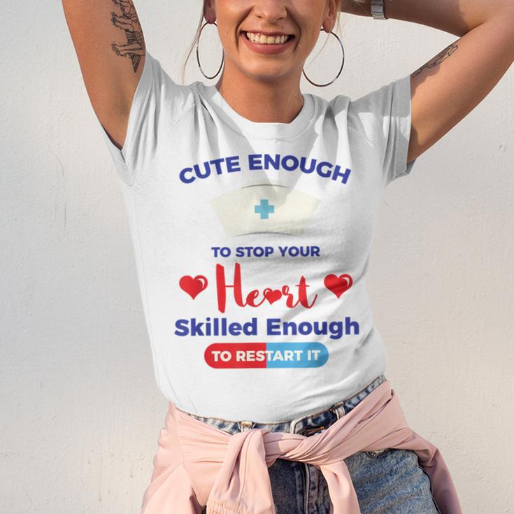 Nurse Tshirt Graduation Nursing School Birthday Unisex Jersey T-Shirt