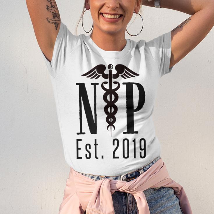 Nurse Practitioner Graduation NP Est 2019 Shirt Unisex Jersey T-Shirt
