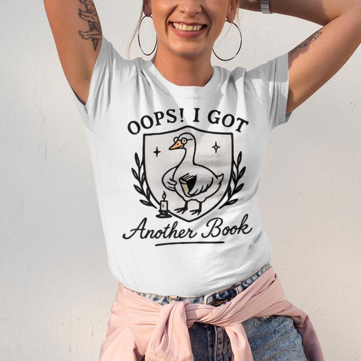 OOPS I GOT Another Book Design Unisex Jersey T-Shirt