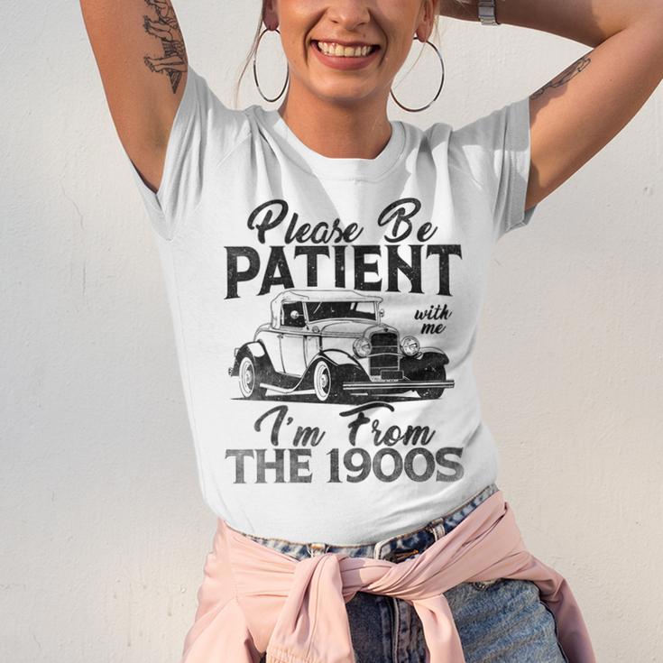 Be Patient With Me I'm From The 1900s Cool Vintage Car Lover Unisex Jersey T-Shirt