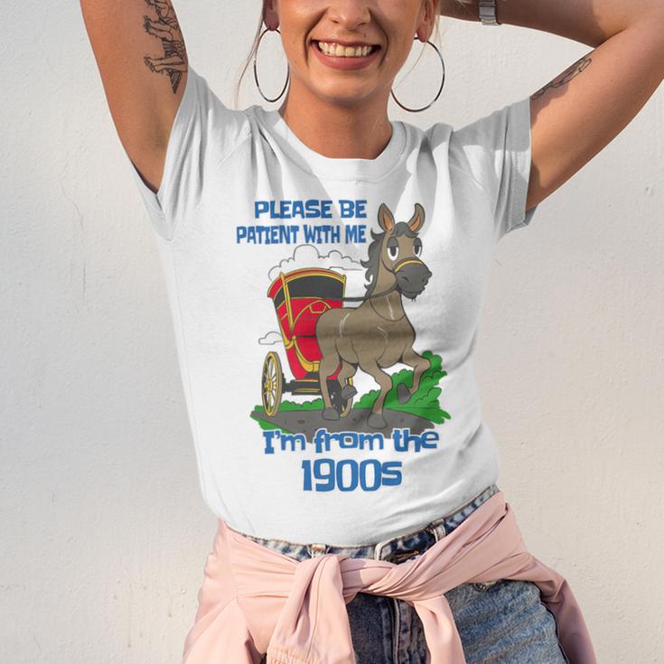 Patient With Me I'm From The 1900s Premium Unisex Jersey T-Shirt
