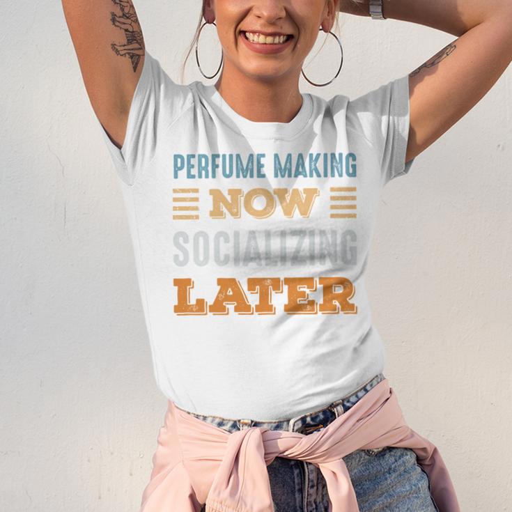 Perfume Making Now Minimal Socializing Introvert Vintage Unisex Jersey T-Shirt Perfume Making Now Minimal Socializing Introvert Vintage Unisex Jersey T-Shirt