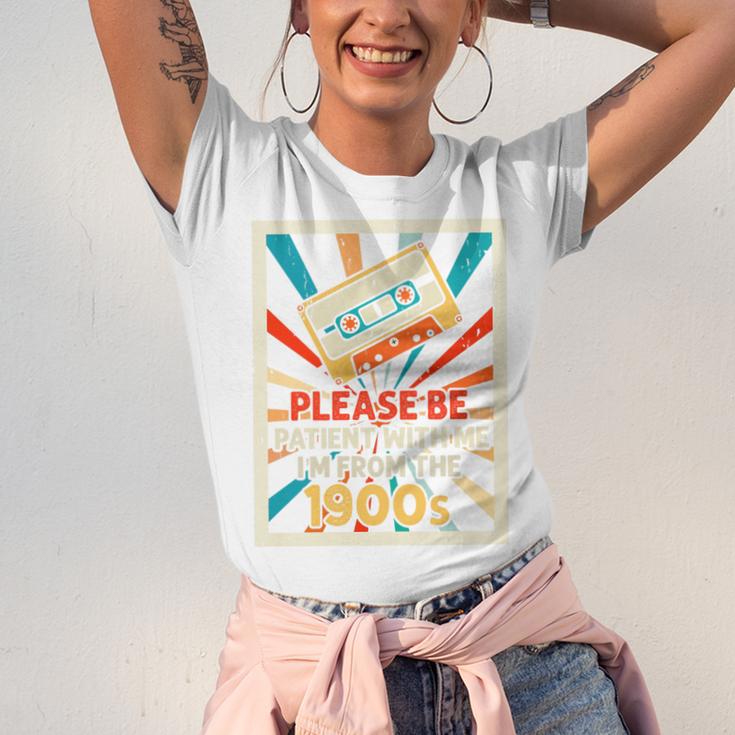 Please Be Patient With Me I'm From The 1900s Cool Dad Premium Tri-Blend Unisex Jersey T-Shirt