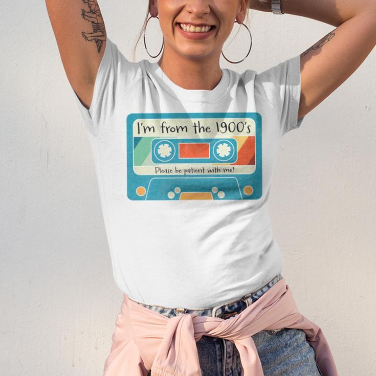 Please Be Patient With Me I'm From The 1900s Dad Premium Unisex Jersey T-Shirt Please Be Patient With Me I'm From The 1900s Dad Premium Unisex Jersey T-Shirt