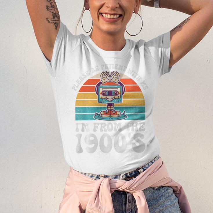 Please Be Patient With Me I'm From The 1900s Kawaii Premium Tri-Blend Unisex Jersey T-Shirt