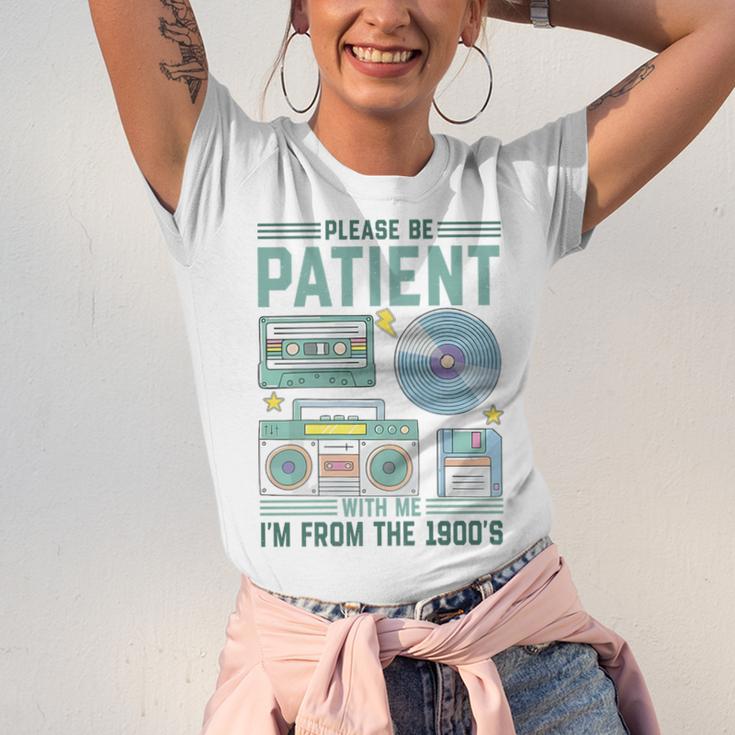 Please Be Patient With Me I'm From The 1900s Retro Vintage Premium Unisex Jersey T-Shirt Please Be Patient With Me I'm From The 1900s Retro Vintage Premium Unisex Jersey T-Shirt