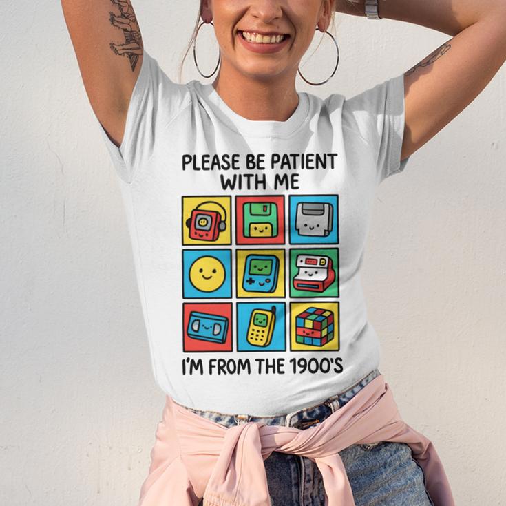 Please Be Patient With Me I'm From The 1900s Vintage 90s Unisex Jersey T-Shirt Please Be Patient With Me I'm From The 1900s Vintage 90s Unisex Jersey T-Shirt