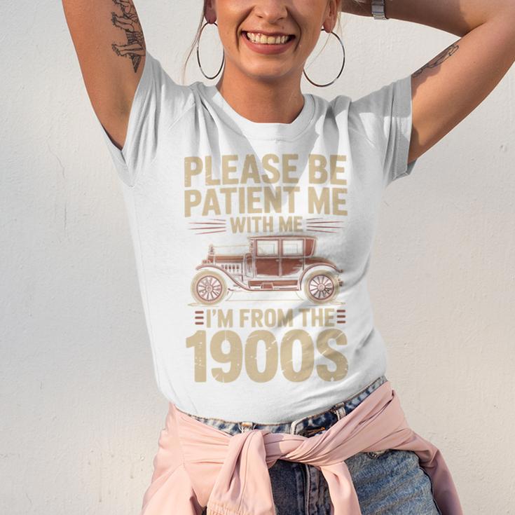 Please Be Patient With Me I'm From The 1900s Vintage Car Premium Unisex Jersey T-Shirt Please Be Patient With Me I'm From The 1900s Vintage Car Premium Unisex Jersey T-Shirt