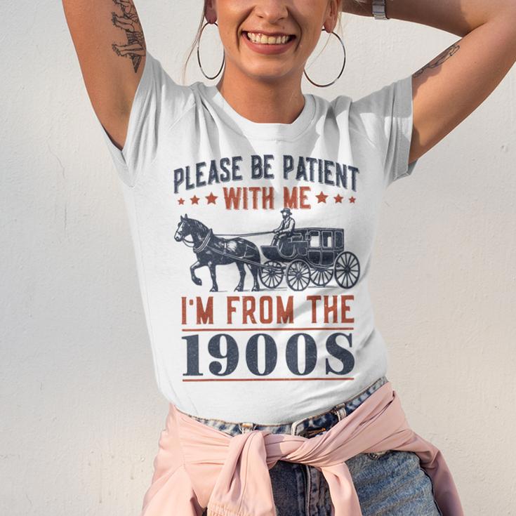 Please Be Patient I'm From The 1900s Vintage Dad Unisex Jersey T-Shirt Please Be Patient I'm From The 1900s Vintage Dad Unisex Jersey T-Shirt