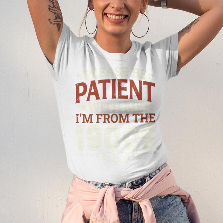 Please Be Patient With Me I'm From The 1900s Vintage Style Premium Unisex Jersey T-Shirt