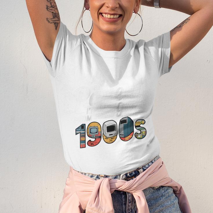 Please Be Patient I'm From The 1900s Vintage Tech Graphic Raglan Baseball Tee Unisex Jersey T-Shirt