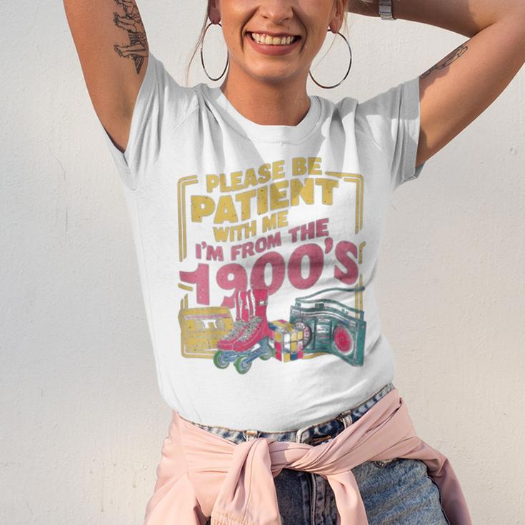 Please Be Patient With Me I'm From The 1900s Vintage Trendy Unisex Jersey T-Shirt