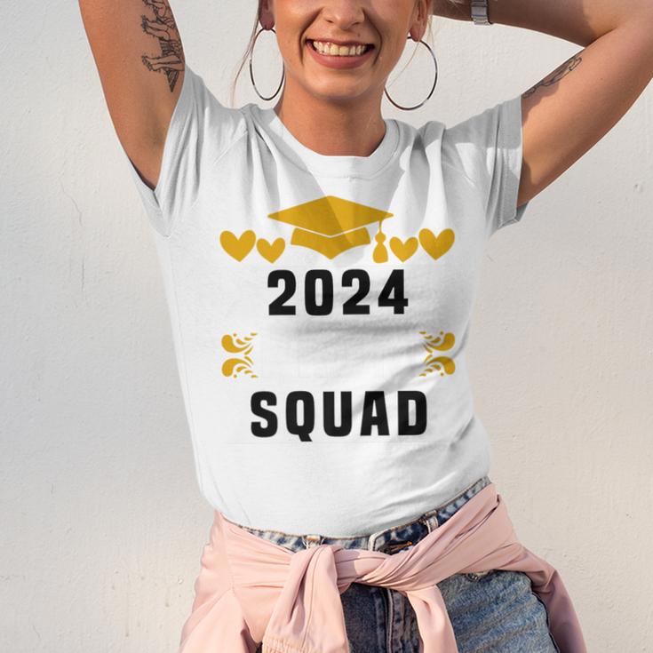 Prom Squad 2024 High School Graduation Party Premium Unisex Jersey T-Shirt