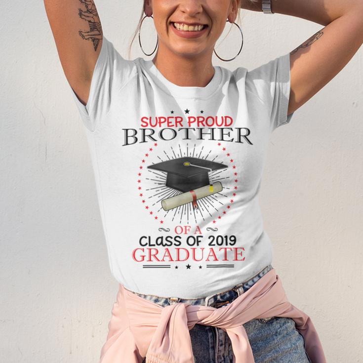 Proud Brother The Class Of 2019 Graduate Graduation Shirt Unisex Jersey T-Shirt