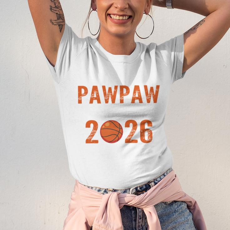 Proud PAW PAW Of 2026 Senior Basketball Student Graduation Unisex Jersey T-Shirt