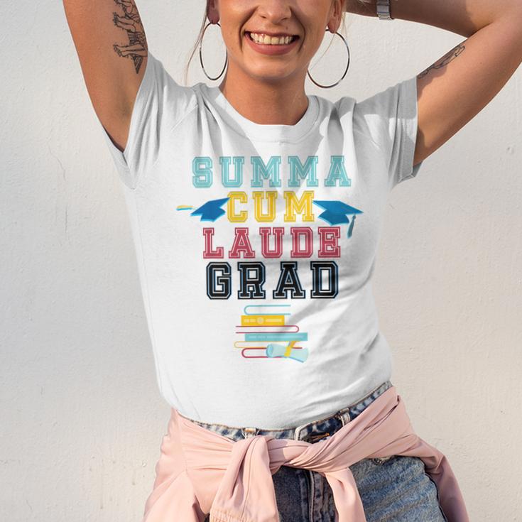 Proud Summa Cum Laude Grad College Graduation T-Shirt Unisex Jersey T-Shirt