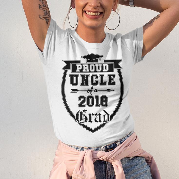 Proud Uncle Of a 2018 Grad Graduation Family Unisex Jersey T-Shirt