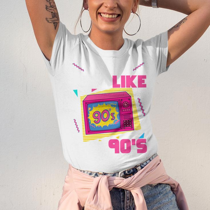 Rad Just Like The 90s 90s Aesthetic Nostalgia 1990s Retro Unisex Jersey T-Shirt