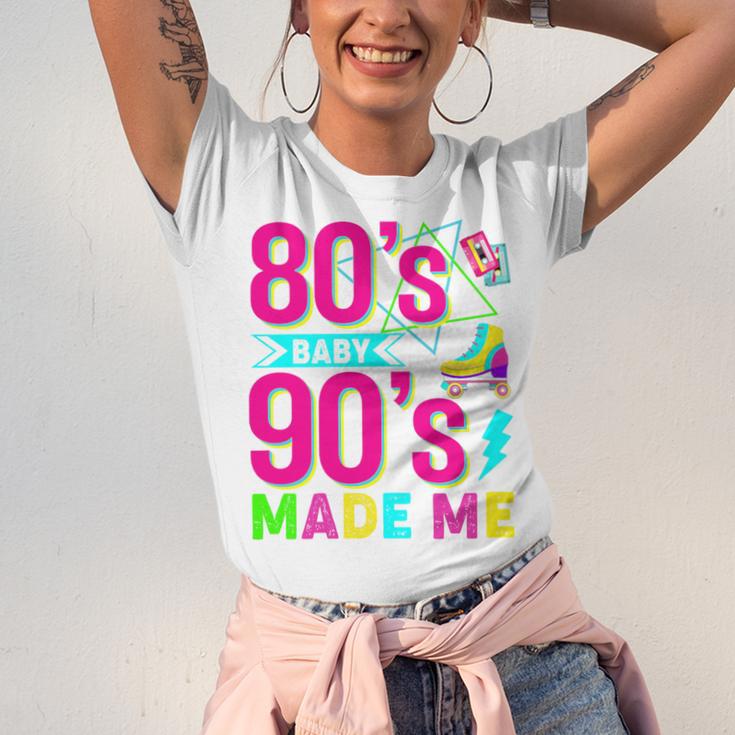 Retro 1980s 80's Baby 1990s 90's Made Me Nostalgia Vibes Premium Tri-Blend Unisex Jersey T-Shirt Retro 1980s 80's Baby 1990s 90's Made Me Nostalgia Vibes Premium Tri-Blend Unisex Jersey T-Shirt