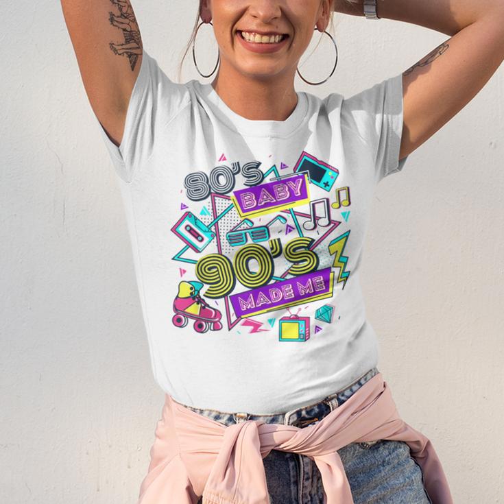 Retro 1980s 80's Baby 1990s 90's Made Me Vaporwave Nostalgia Unisex Jersey T-Shirt Retro 1980s 80's Baby 1990s 90's Made Me Vaporwave Nostalgia Unisex Jersey T-Shirt
