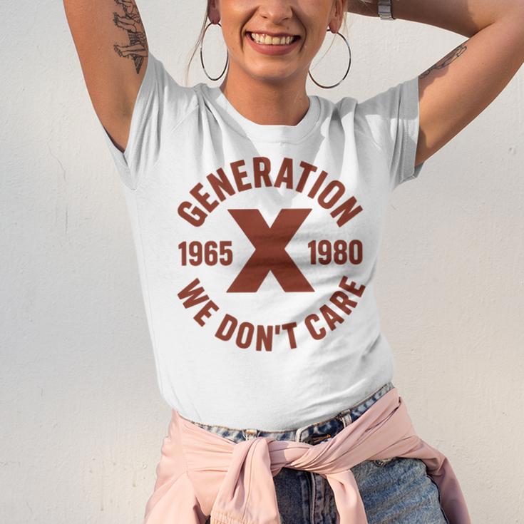 Retro Gen X 1965-1980 Sarcastic Nostalgia Graphic Premium Tri-Blend Unisex Jersey T-Shirt