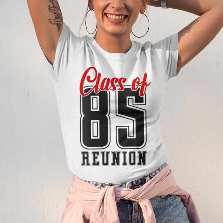 Reunion 1985 Matching Graduation High School Class Of 1985 Unisex Jersey T-Shirt