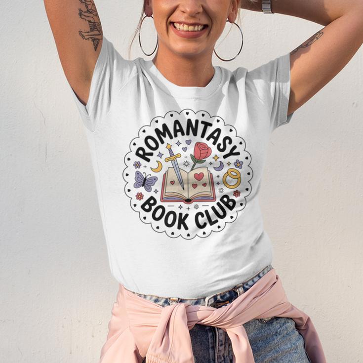 Romantasy Book Club Romance Fantasy Book Lover Tee Unisex Jersey T-Shirt