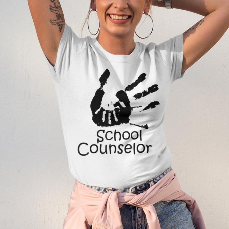 School Counselor t Shirt School Teacher Graduation Idea Unisex Jersey T-Shirt
